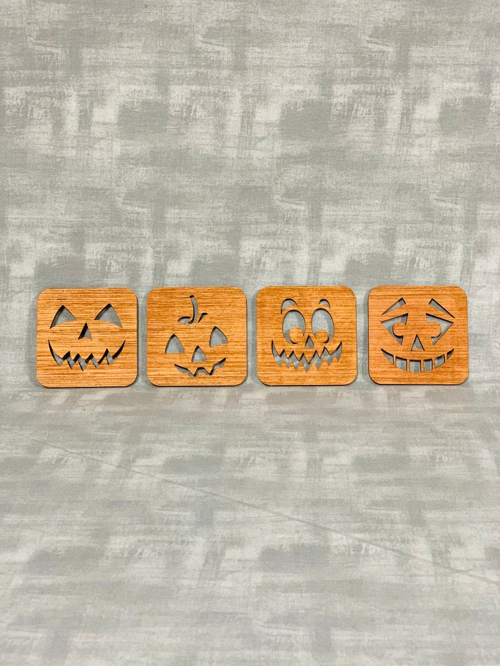 Halloween Wooden Coasters (Set D)