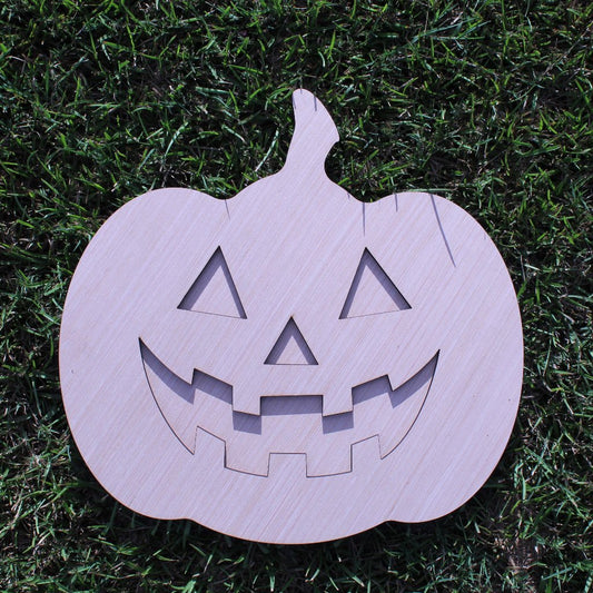 Pumpkin Door Hanger DIY Unfinished