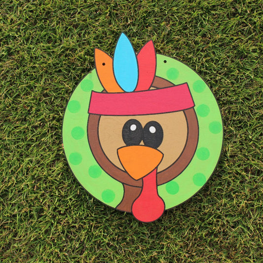 Thanksgiving Turkey Door Hanger