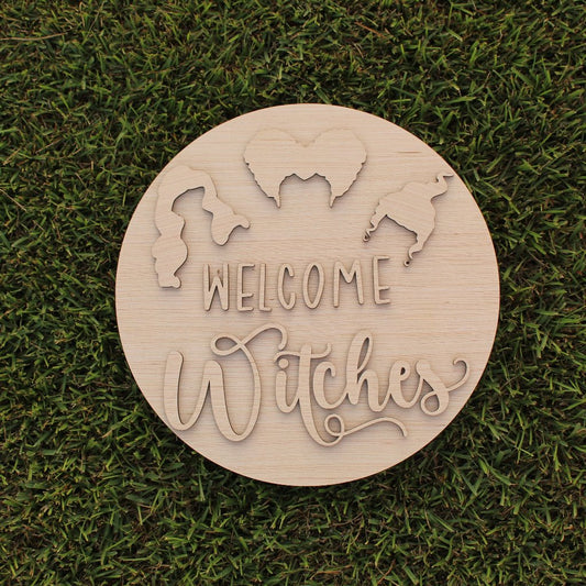 Welcome Witches - DIY Unfinished